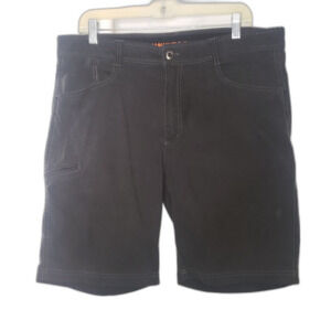 HAWKE & CO Black Cargo Shorts Mens Size 36